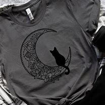 Image result for Moon Cat T-Shirt