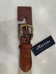 Image result for Masters Belt