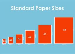 Image result for Standard Paper Sizes Imperial
