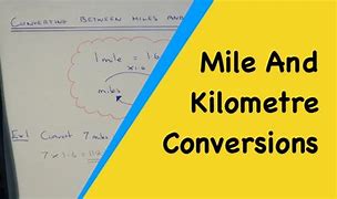 Image result for 6 Miles to Km
