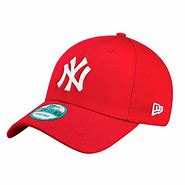 Image result for Red New Era Hat with White Panel