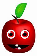 Image result for Funny Apple Face