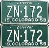 Image result for Colorado License Plates
