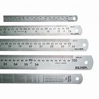 Image result for Stainless Steel Ruler Metric