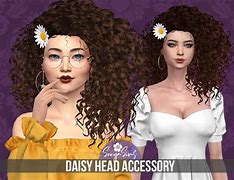 Image result for Sims 4 Flower Hair Accessory