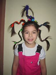 Image result for Crazy Hair Day for School for Girls