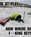 Image result for Buried in Snow Meme