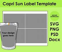 Image result for Free Printable Juice Box Template