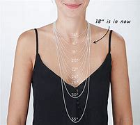 Image result for 16 or 18 Inch Necklace