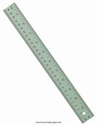 Image result for Ruler in Inches Paper