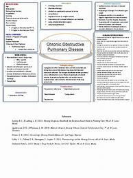 Image result for COPD Concept Map