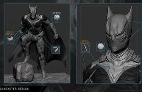 Image result for Futuristic Batman ZBrush