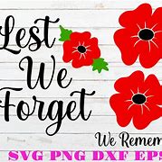 Image result for Lest We Forget Remembrance Poppy