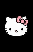 Image result for Hello Kitty Scary Black Background Big Mouth