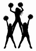 Image result for Cheer Pyramid Clip Art