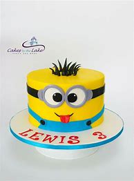 Image result for Minion Buttercream Cake