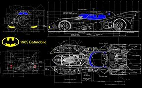 Image result for Batman Batmobile Blueprints