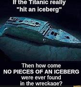 Image result for Titanic Iceberg Meme