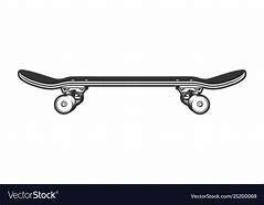 Image result for Skateboard Side View Simple