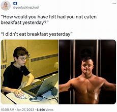 Image result for Breakfast Meme Vine