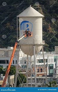 Image result for WarnerBros Water Tower Logo