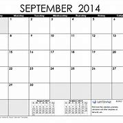 Image result for 14 September Calendar