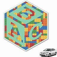 Image result for Baby Building Blocks Car Stickers