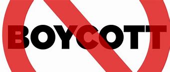 Image result for Make a Boycott Sign