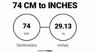 Image result for Convert 74 Cm to Inches
