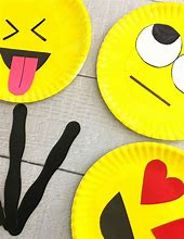 Image result for Emoji Paper Plate Craft