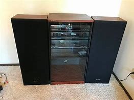 Image result for Sony Stereo Cabinet