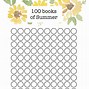 Image result for Printable 100 Book Challenge Adults