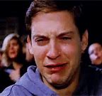 Image result for Tobey Maguire Laughing Crying Meme