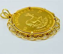 Image result for Gold Coin Krugerrand Pendant
