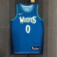 Image result for 75th Anniversary Timberwolves City Edition Anthony Edwards Jersey