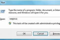 Image result for Netplwiz Disable Password Windows 1.0