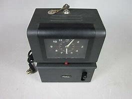 Image result for Lathem Time Clock Model 4001