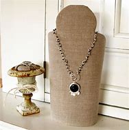 Image result for How to Make a Necklace Display Stand