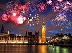 Image result for New Year's Eve Fireworks London