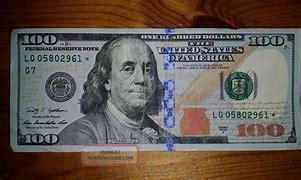 Image result for 100 Hundred Dollar Bill