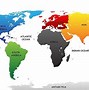 Image result for World Map 7 Continents