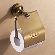 Image result for Toilet Roll Holder Silver and Gold