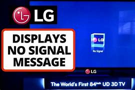 Image result for No Signal On LG TV