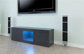 Image result for Glossy Black TV Stand