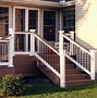 Image result for White Vinyl Deck Railing