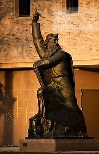 Image result for Statues On Notre Dame Campus