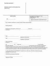 Image result for Blank Deed Form PDF