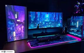 Image result for Gaming Computer Desk Setup