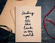 Image result for Good Luck Cards