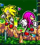 Image result for Sonic and Knuckles Fight